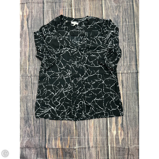 Top 3/4 Sleeve By Clothes Mentor In Black, Size: M