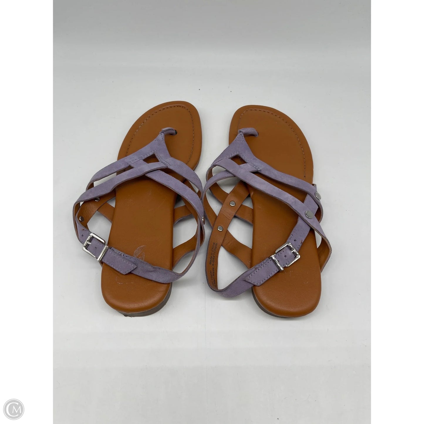 Sandals Flats By Franco Sarto In Purple, Size: 8.5