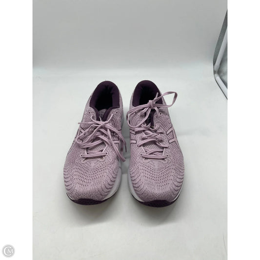 Shoes Athletic By Asics In Purple, Size: 9.5