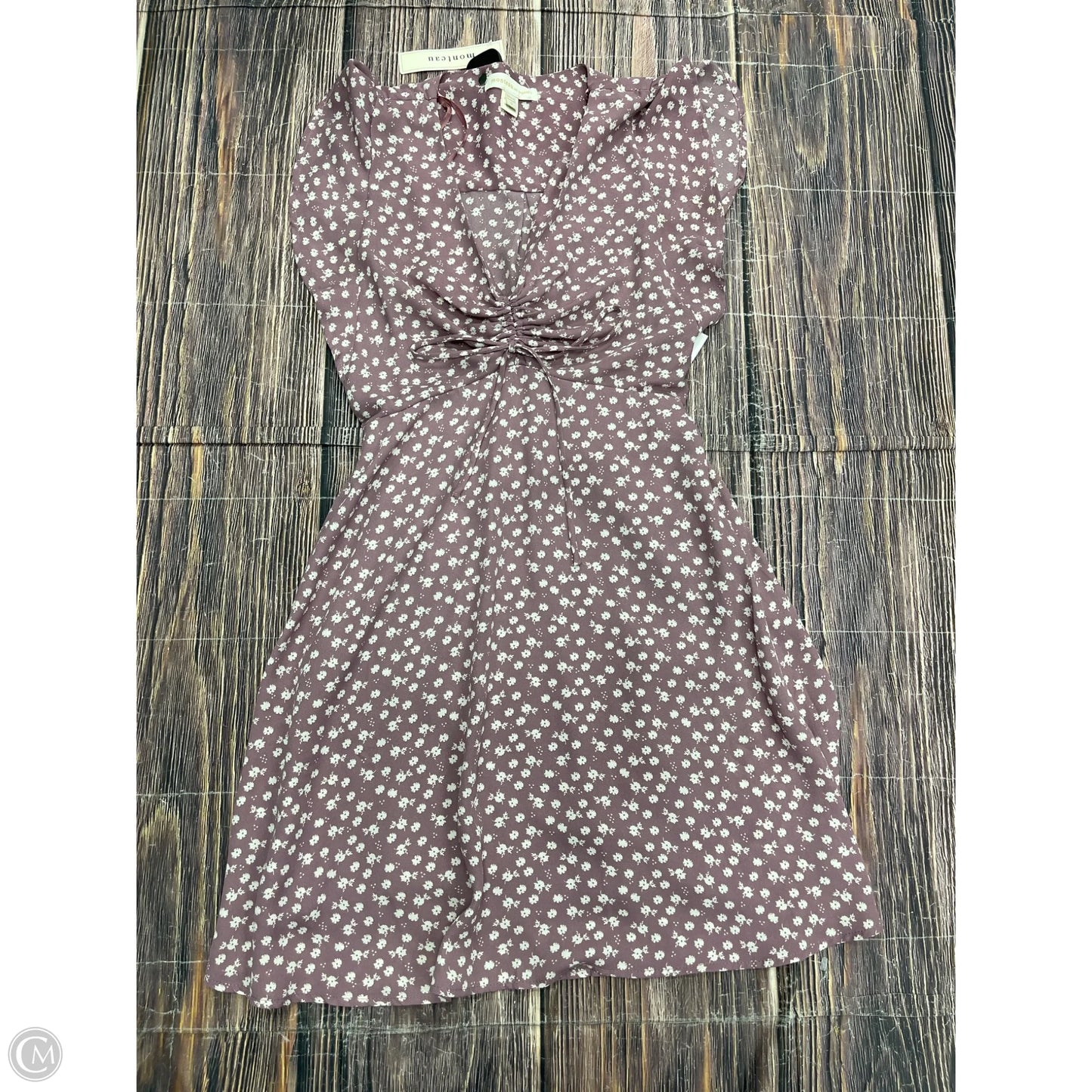 Dress Casual Short By Monteau In Floral Print, Size: S