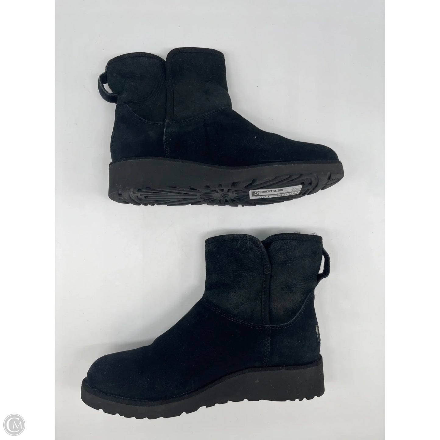 Boots Designer By Ugg In Black, Size: 7