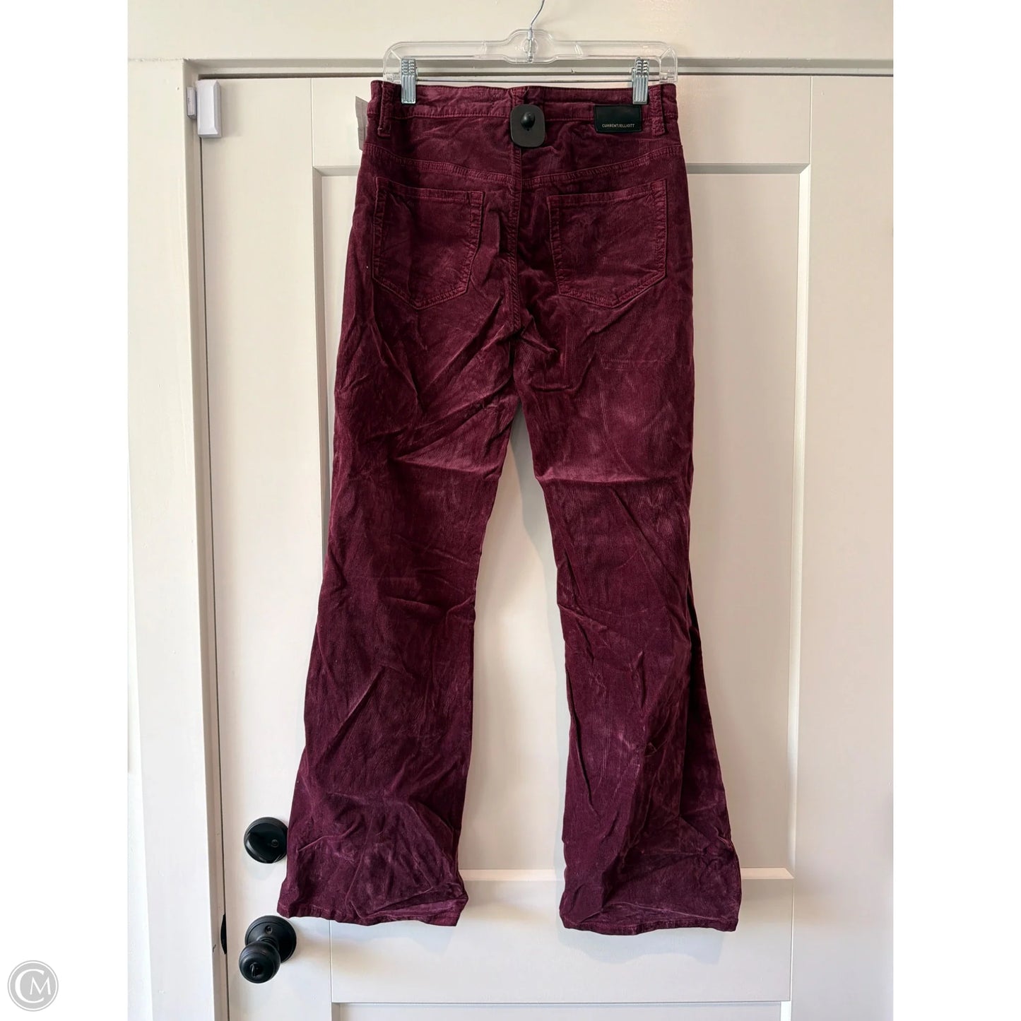 Pants Corduroy By Current Elliott In Maroon, Size: 6