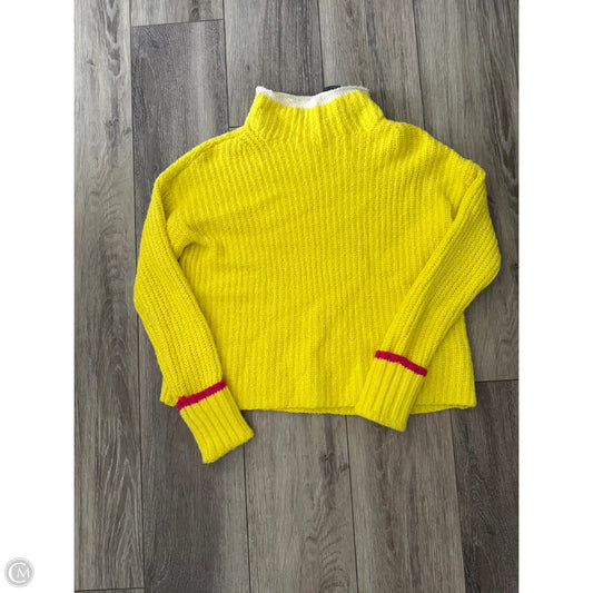 Sweater By Maeve In Yellow, Size: Xs