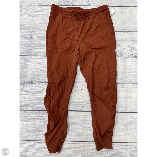 Athletic Pants By Lululemon In Brown, Size: 12