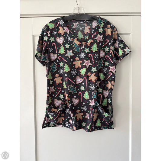 Top Short Sleeve By Clothes Mentor In Grey, Size: M