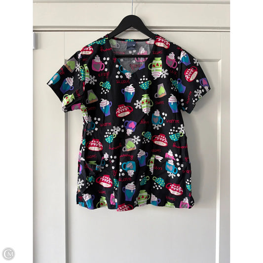 Top Short Sleeve By Clothes Mentor In Multi-colored, Size: M