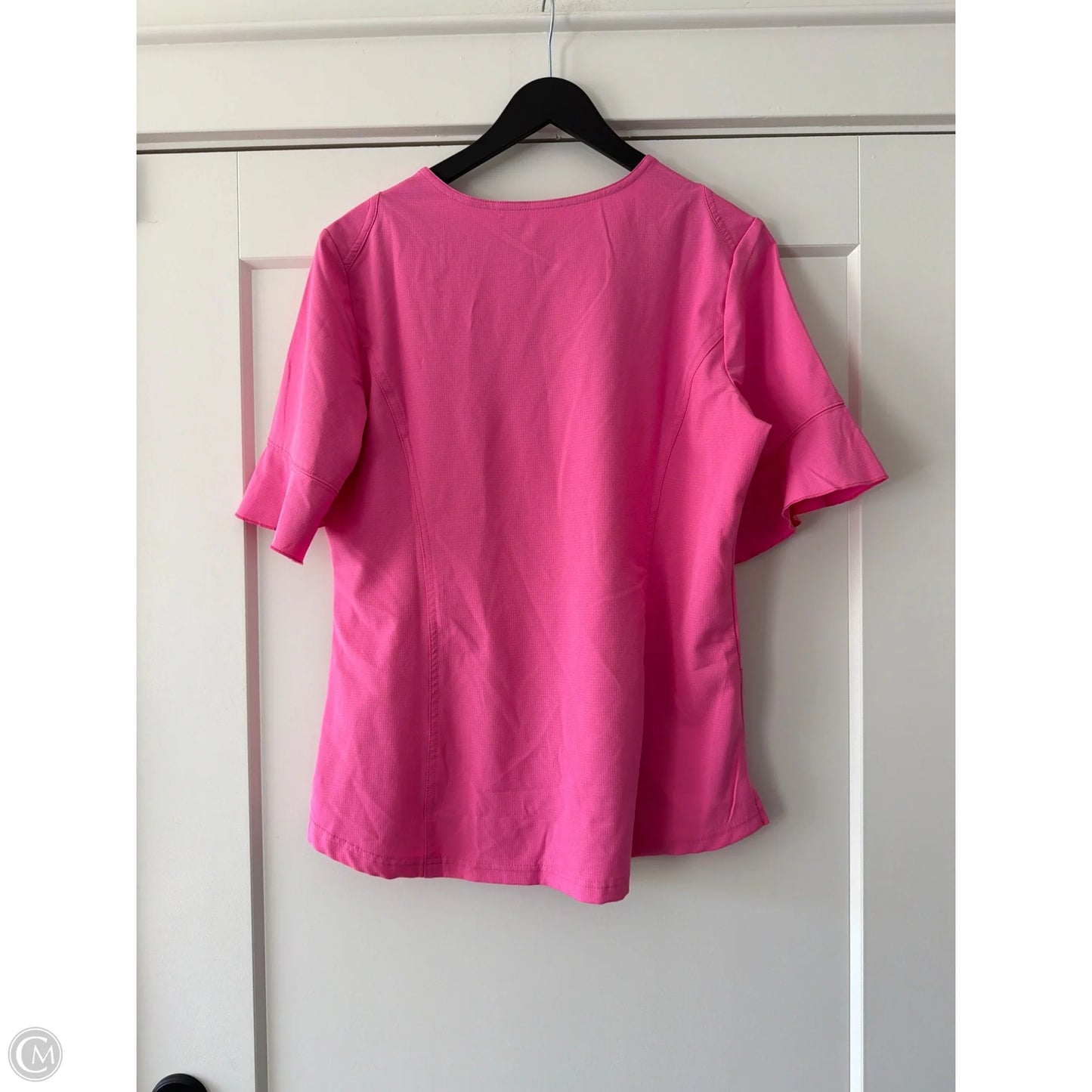 Poncho By Clothes Mentor In Pink, Size: M