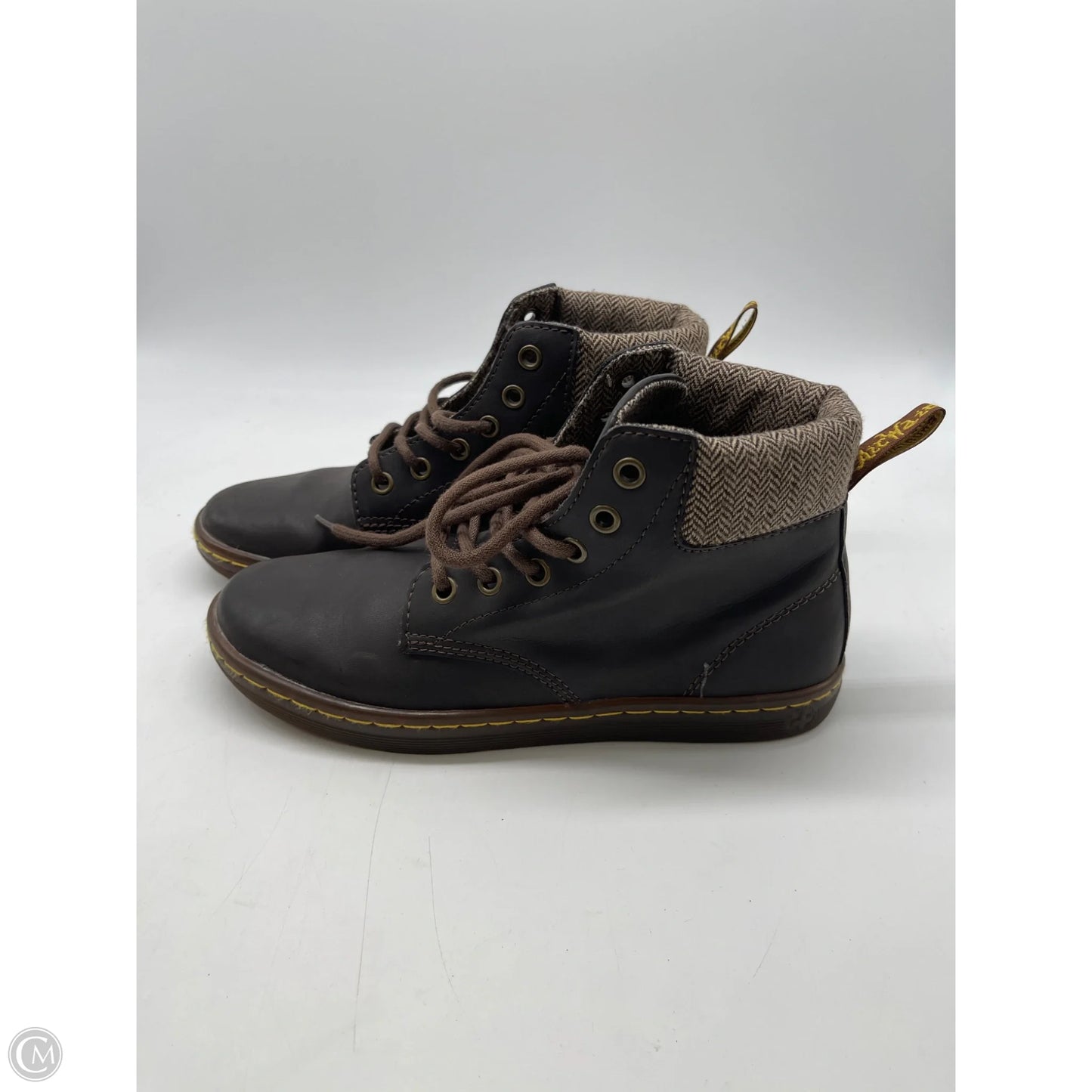 Boots Ankle Flats By Dr Martens In Brown, Size: 6