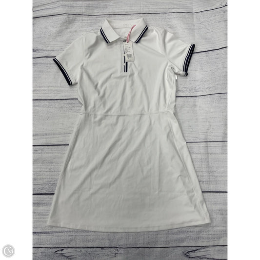 Dress Casual Short By Vineyard Vines In White, Size: M