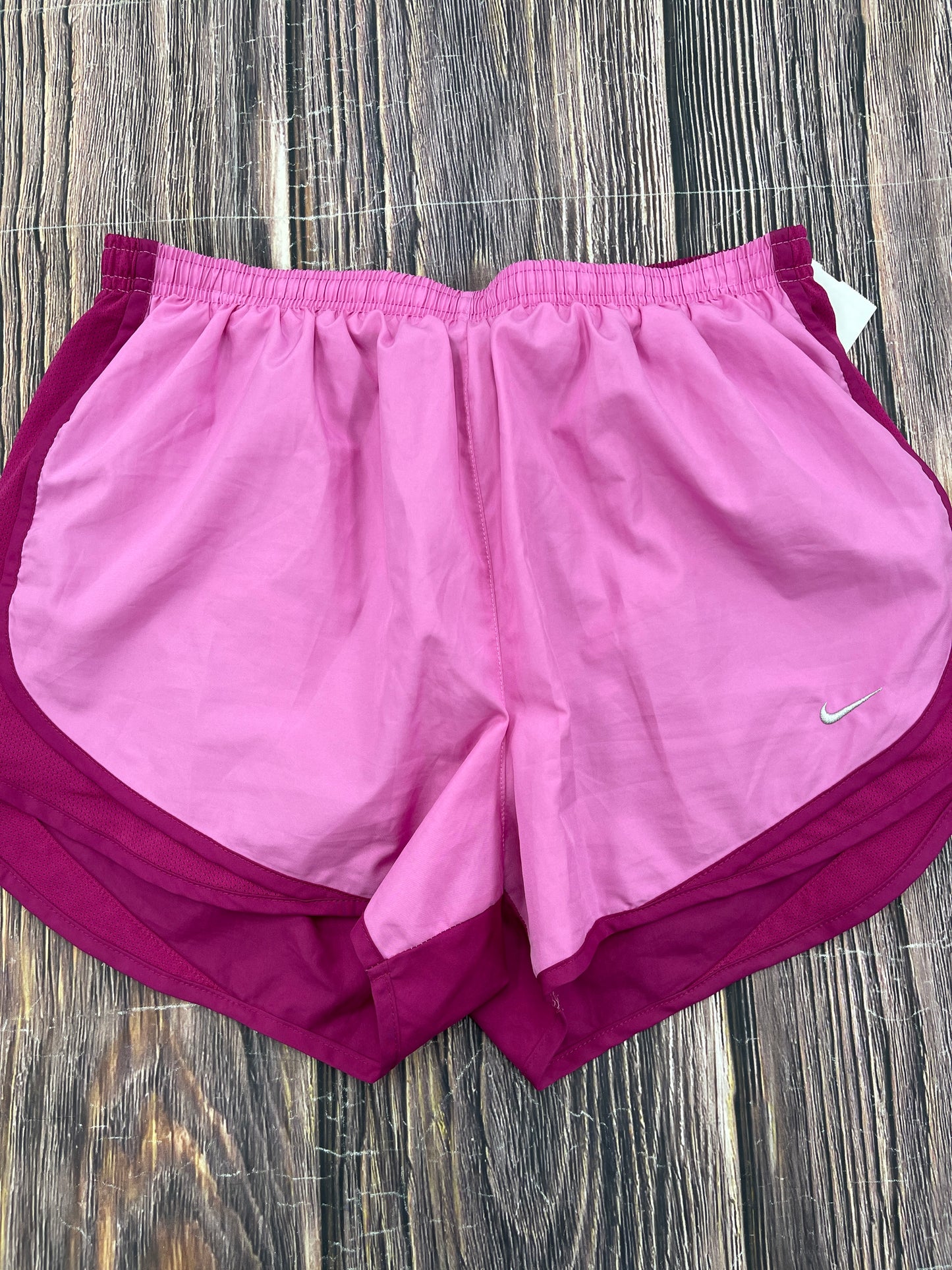 Athletic Shorts By Nike In Pink, Size: L