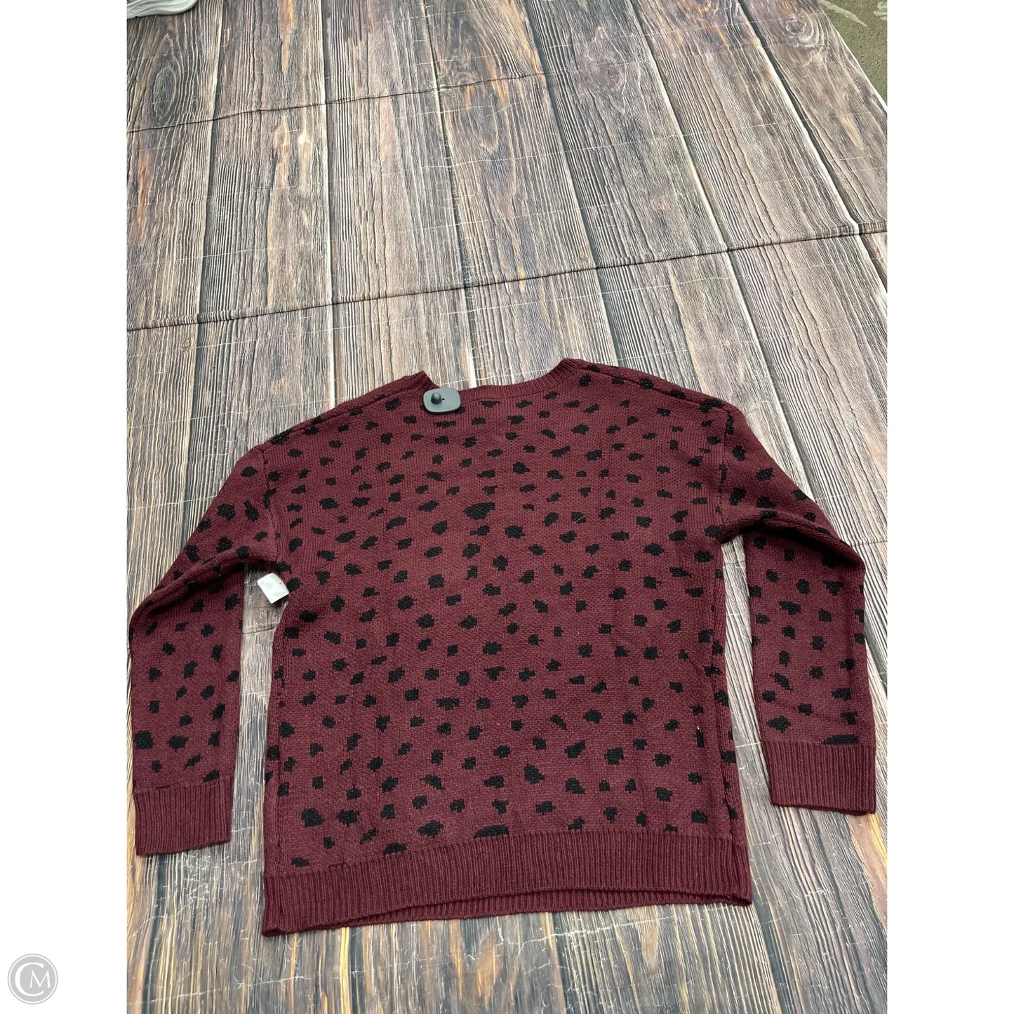 Sweater By Hayden La In Maroon, Size: S