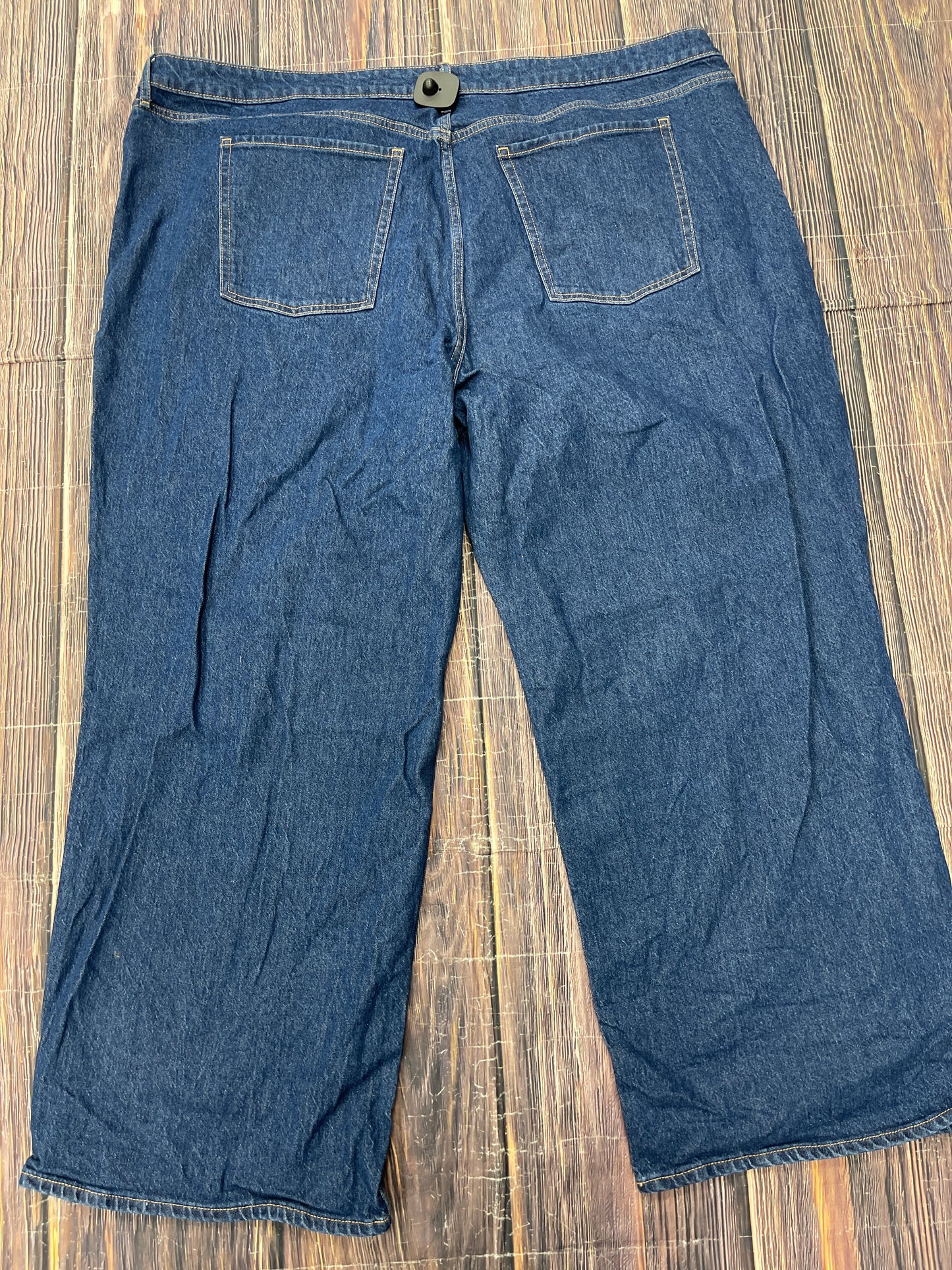 Jeans Wide Leg By Old Navy In Blue Denim, Size: 26