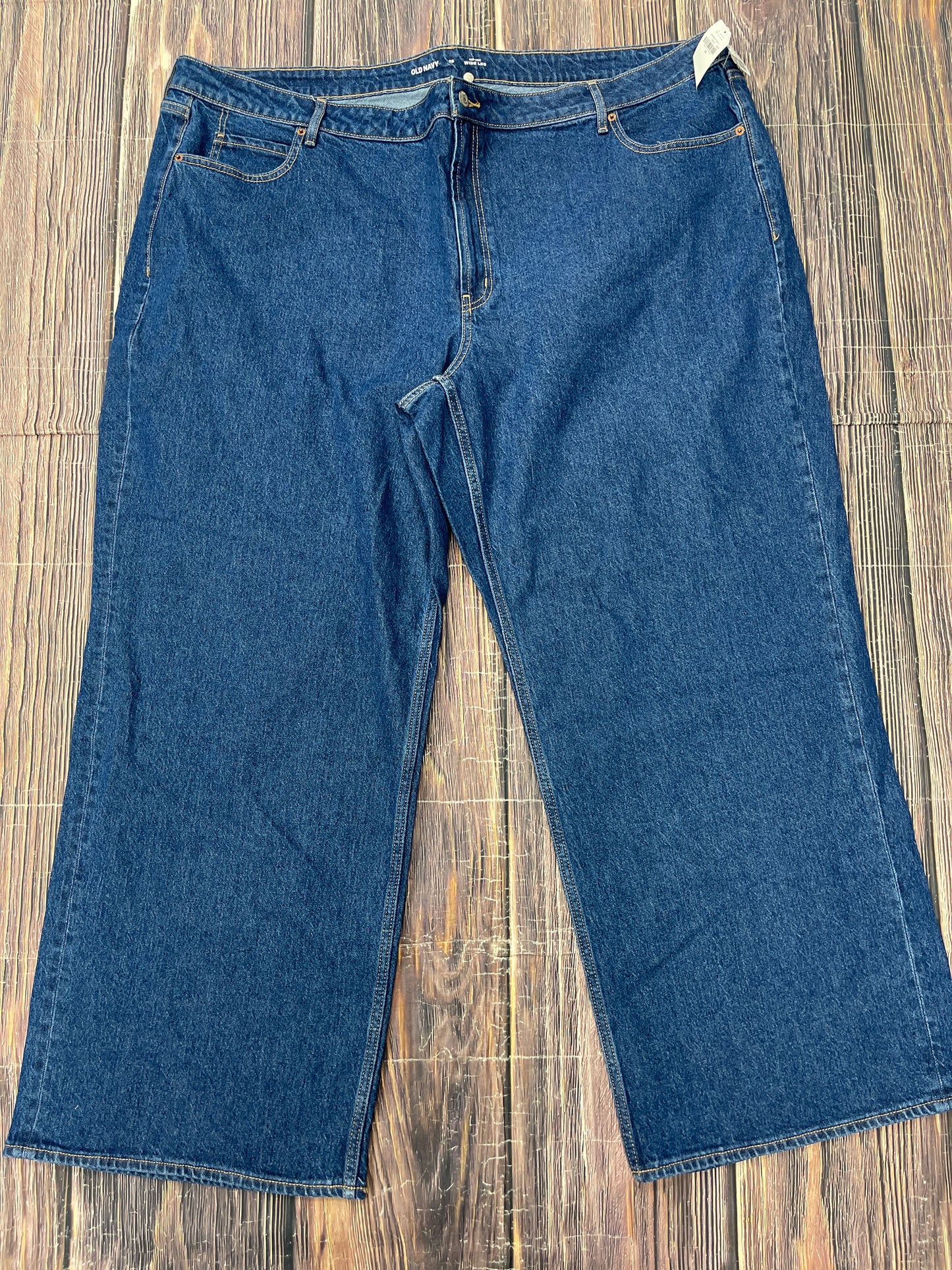 Jeans Wide Leg By Old Navy In Blue Denim, Size: 26