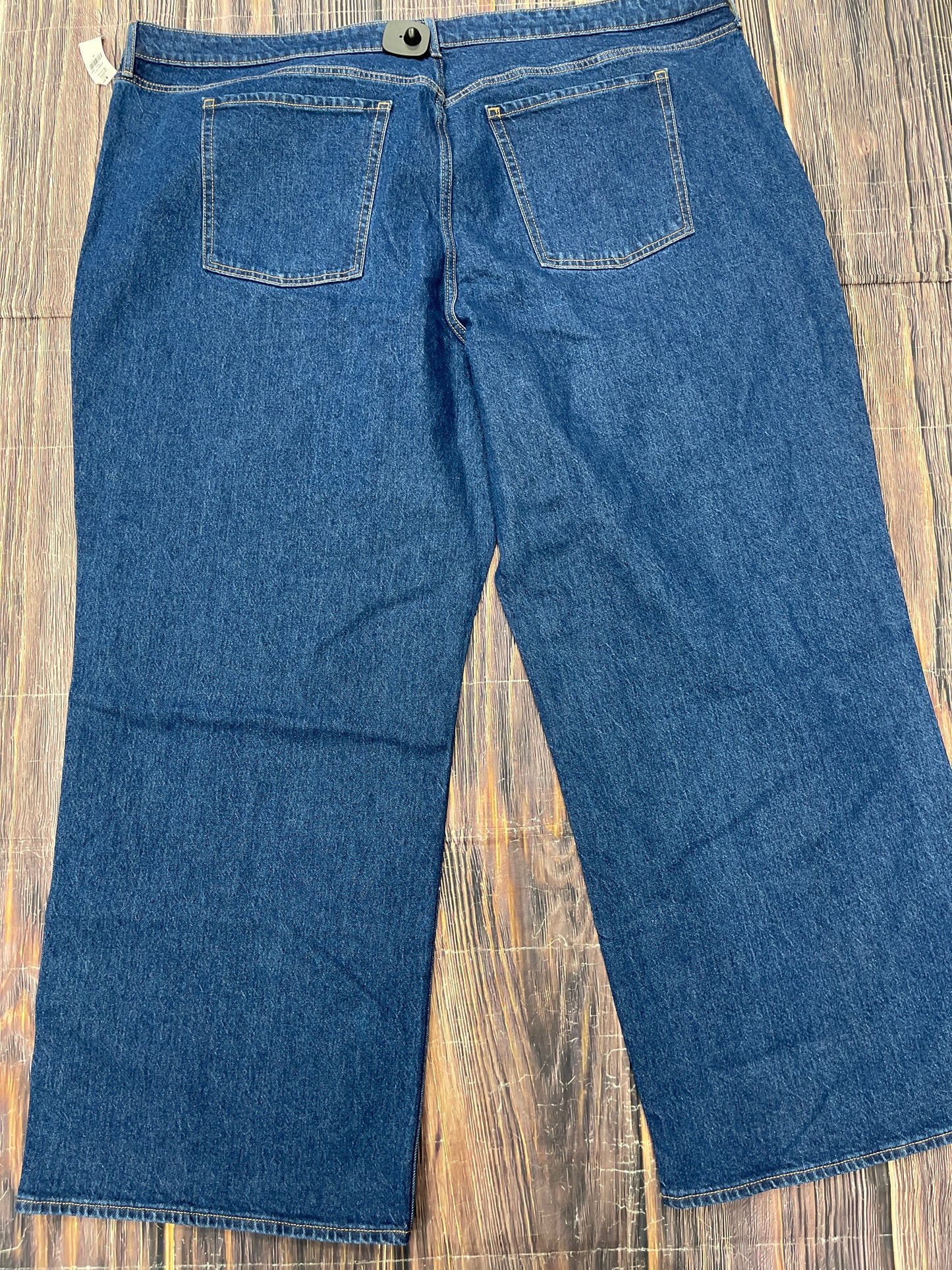 Jeans Wide Leg By Old Navy In Blue Denim, Size: 26