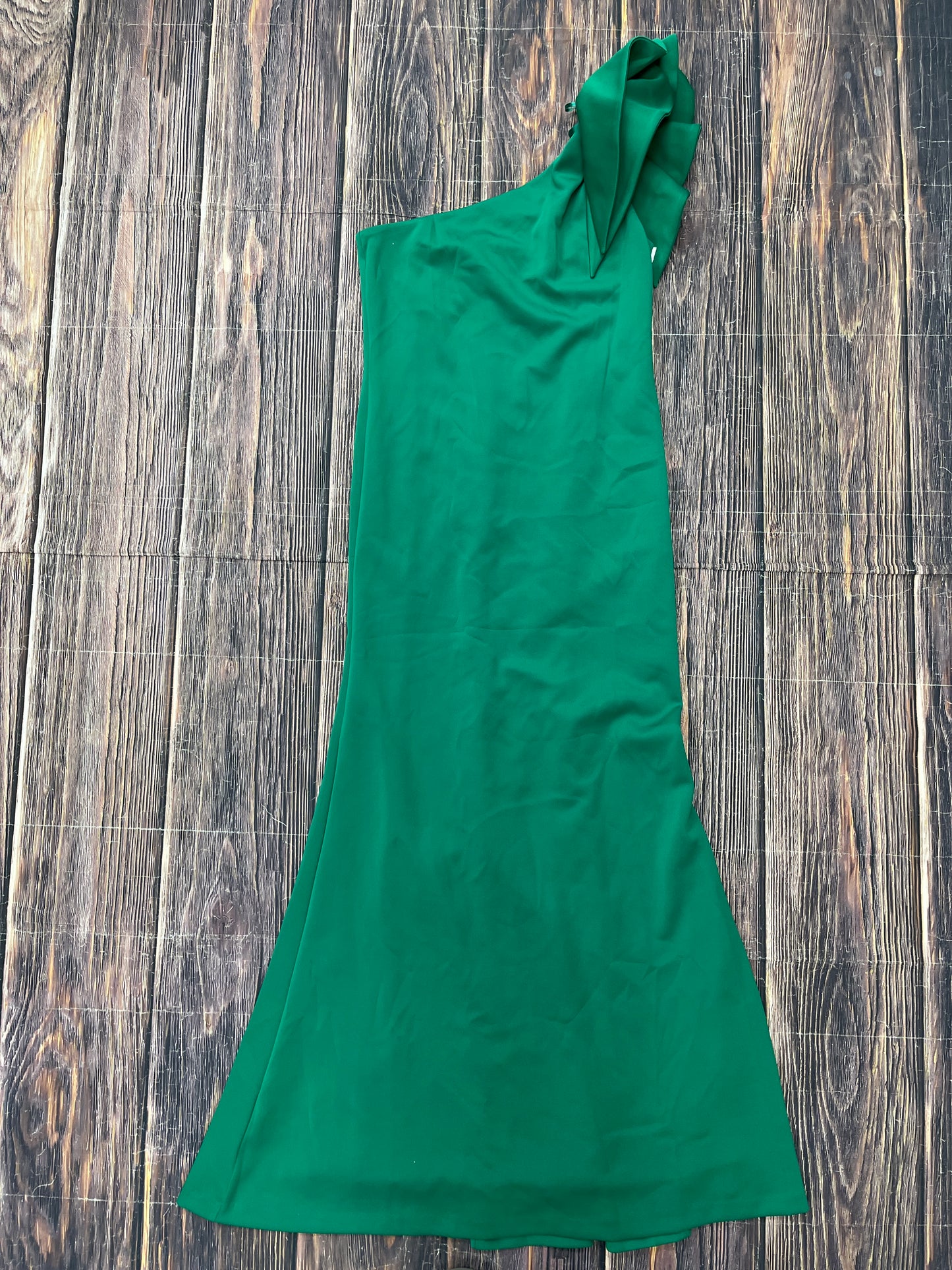 Dress Party Long By Betsy And Adam In Green, Size: 12