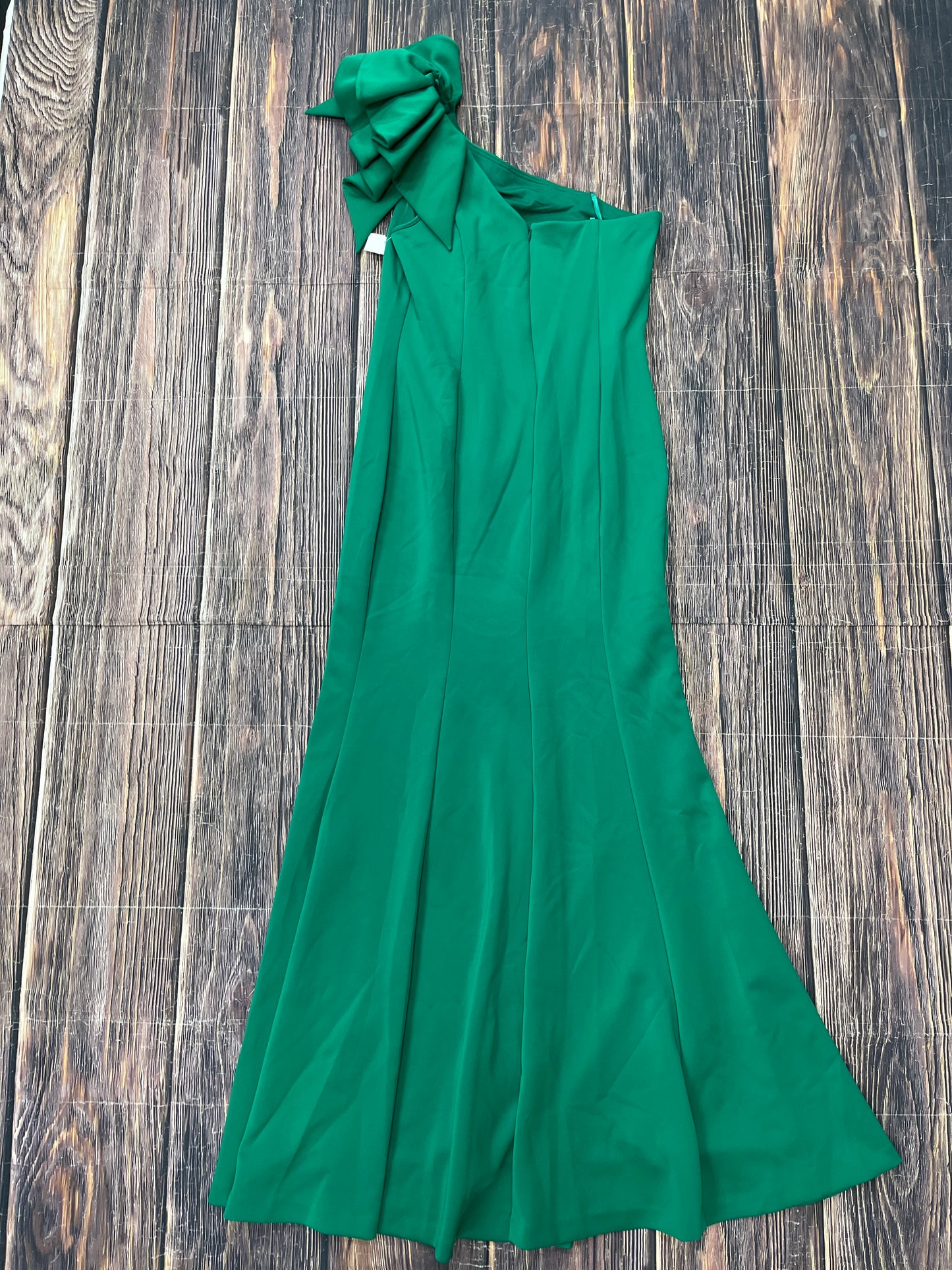 Dress Party Long By Betsy And Adam In Green, Size: 12