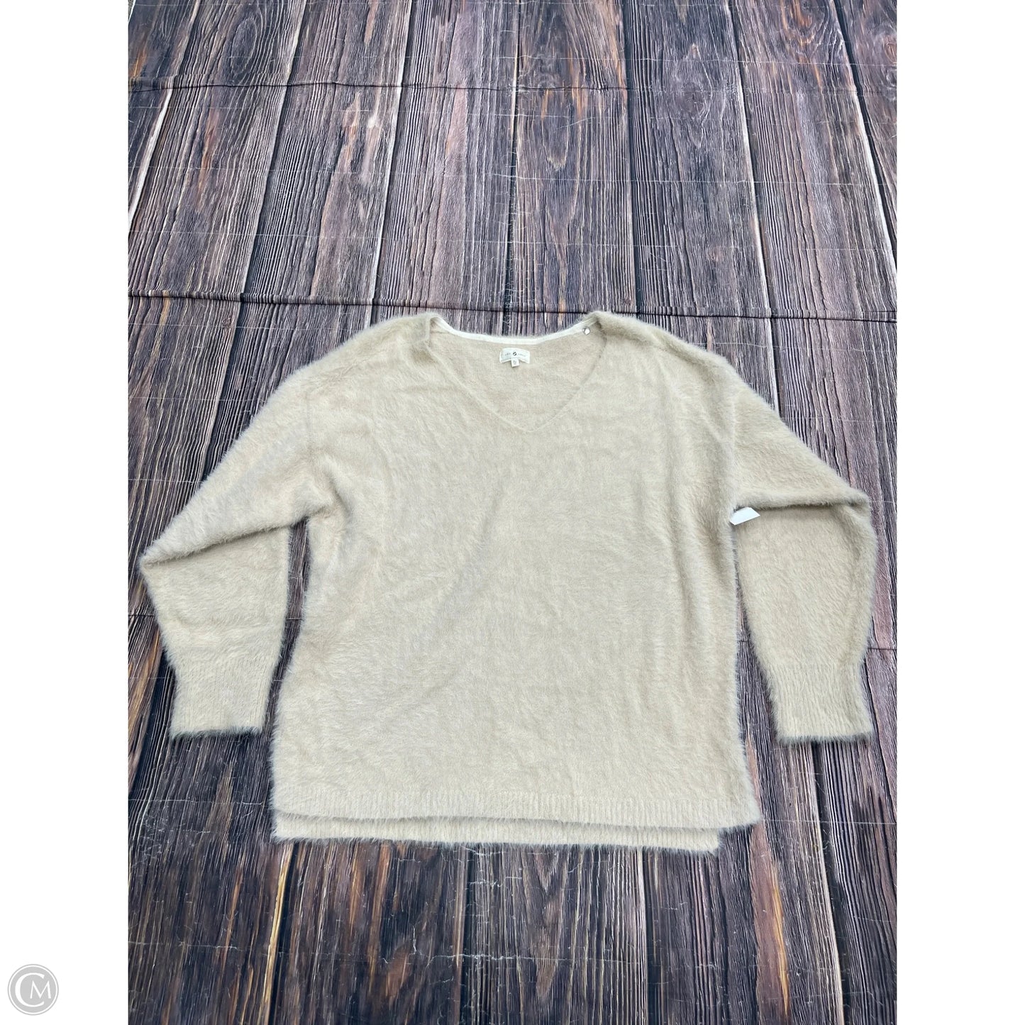 Sweater By Lou And Grey In Tan, Size: Xl