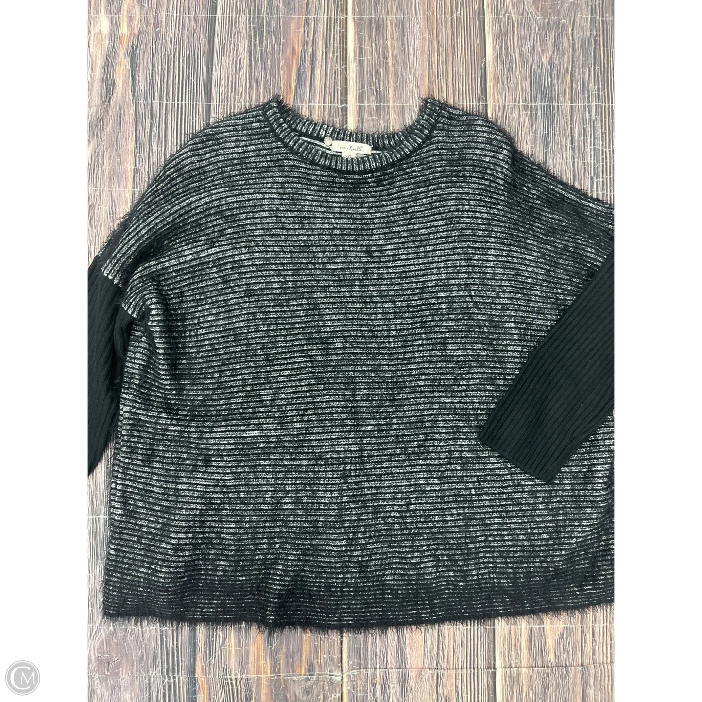 Sweater By Simply Noelle In Black, Size: 1x