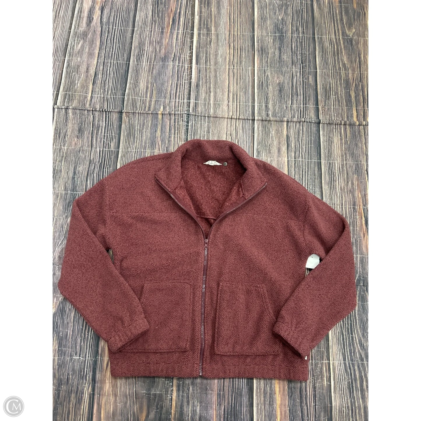 Jacket Fleece By Marika In Red, Size: M