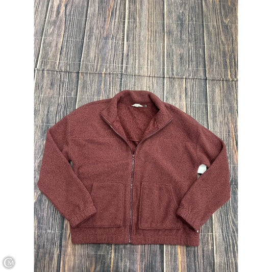 Jacket Fleece By Marika In Red, Size: M