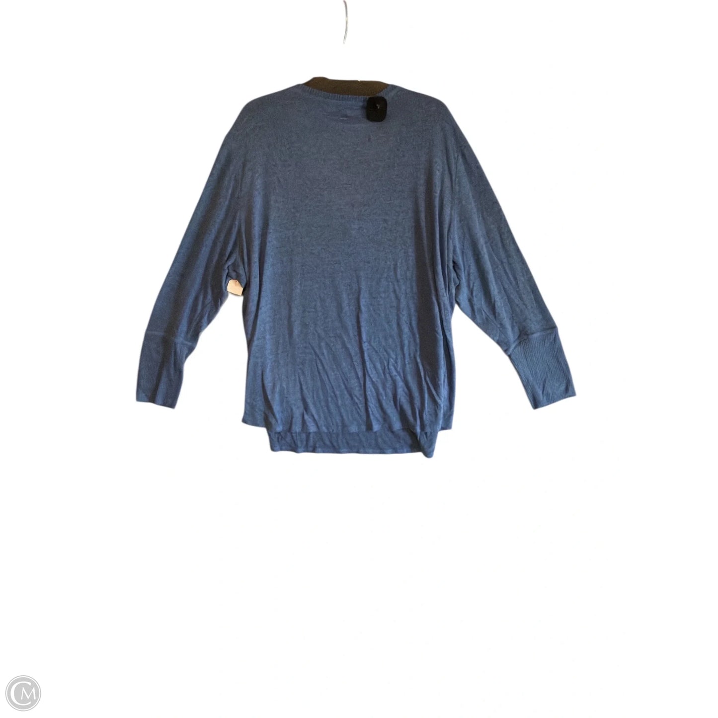 Top Long Sleeve By Maurices In Blue, Size: 4x