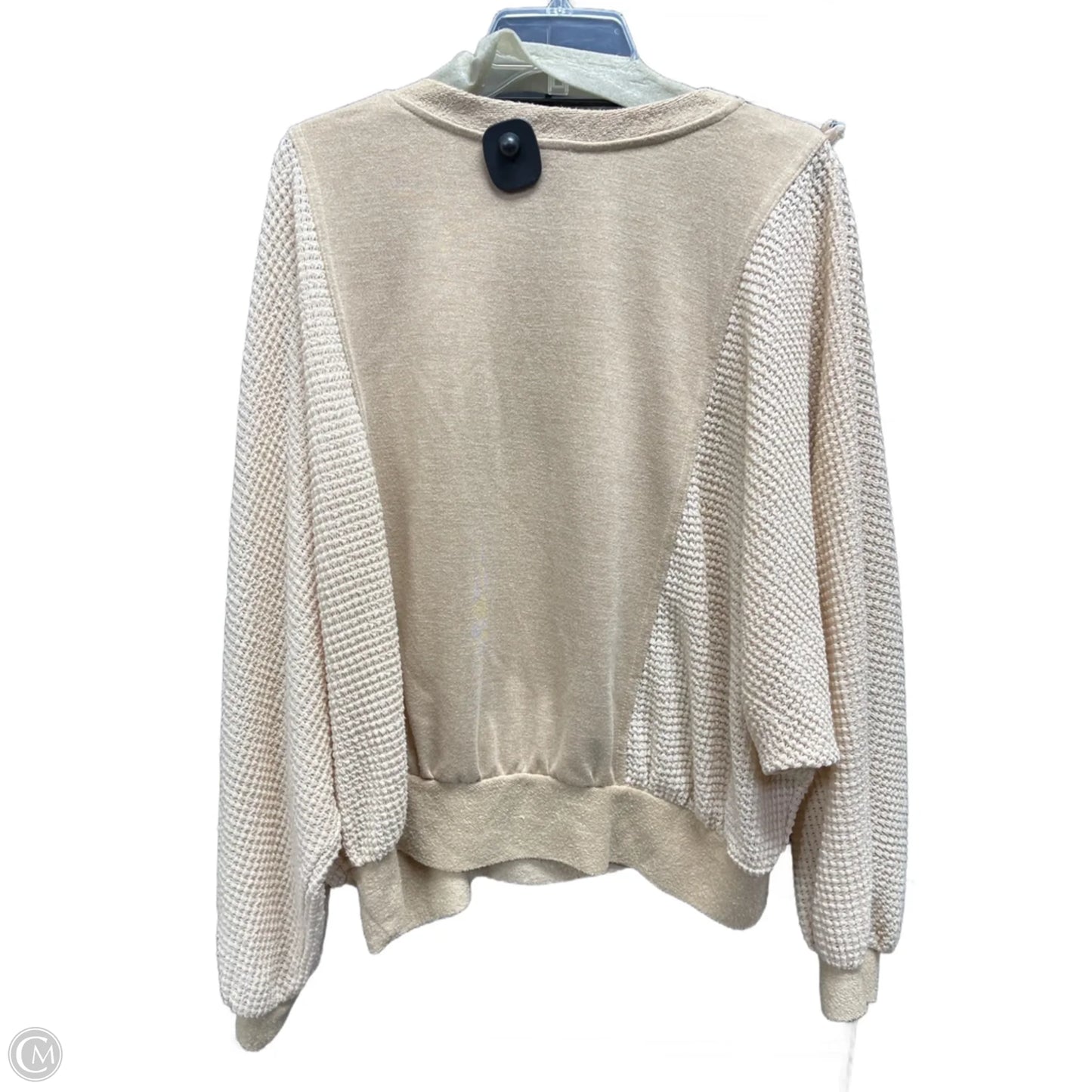 Top Long Sleeve By Umgee In Tan, Size: M