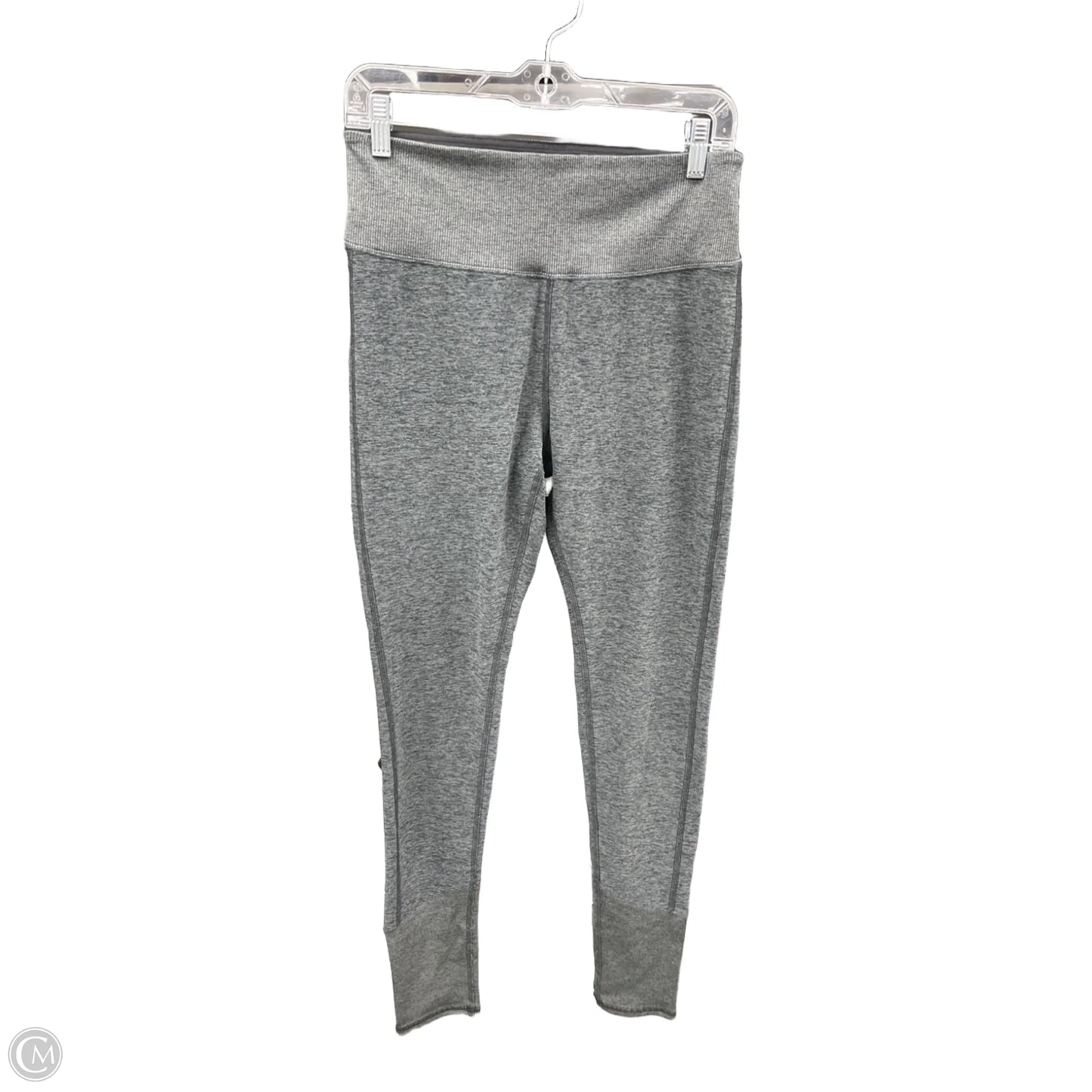 Athletic Leggings By Alo In Grey, Size: Xl