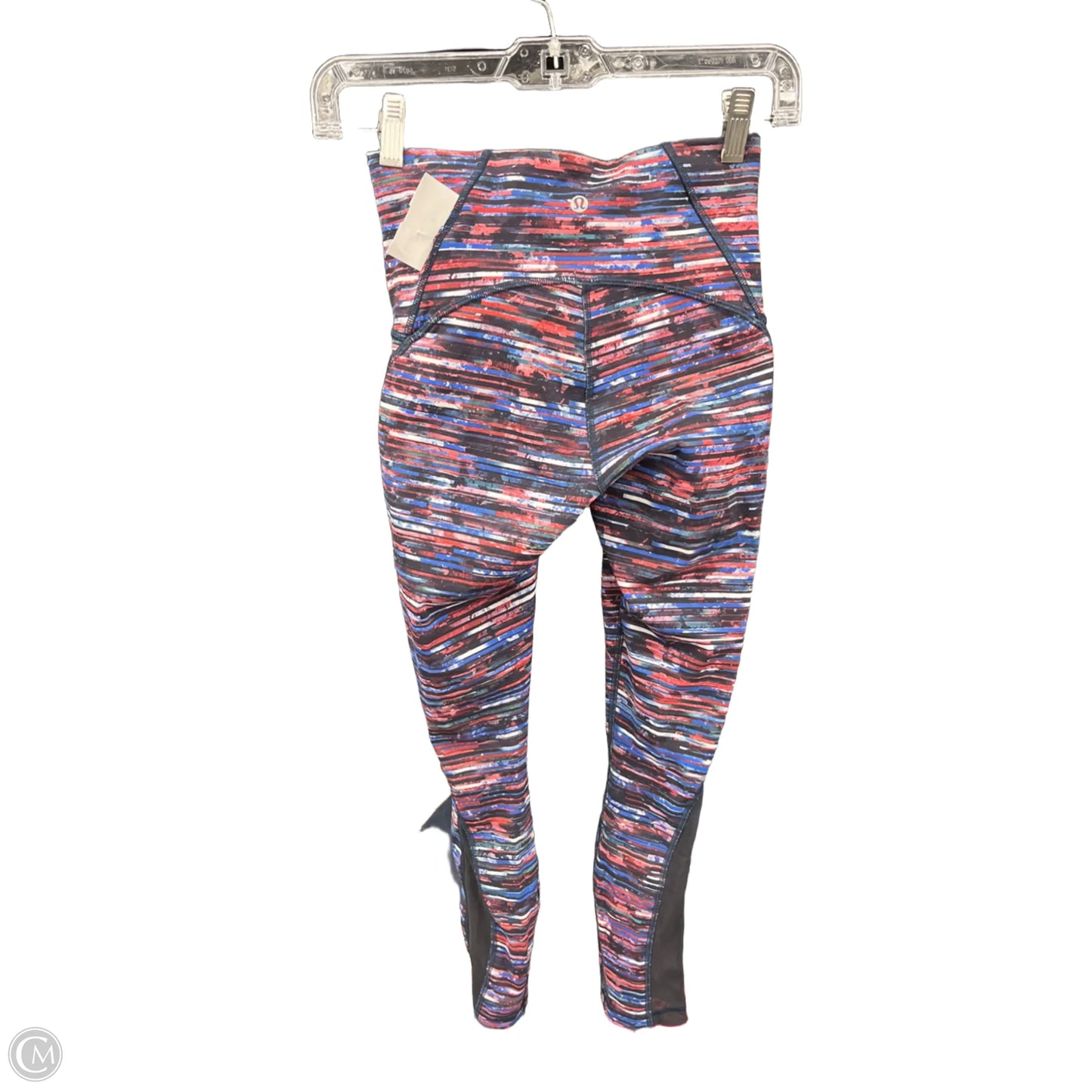 Athletic Leggings By Lululemon In Multi-colored, Size: 4