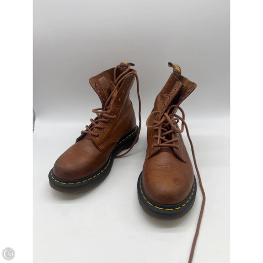 Boots Ankle Flats By Dr Martens In Brown, Size: 6