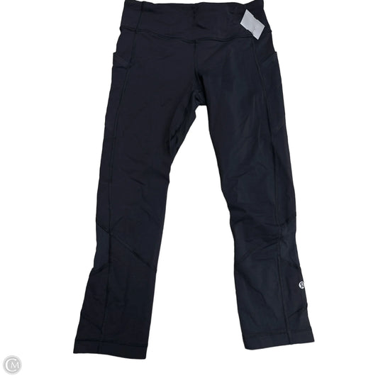 Athletic Leggings Capris By Lululemon In Black, Size: 6