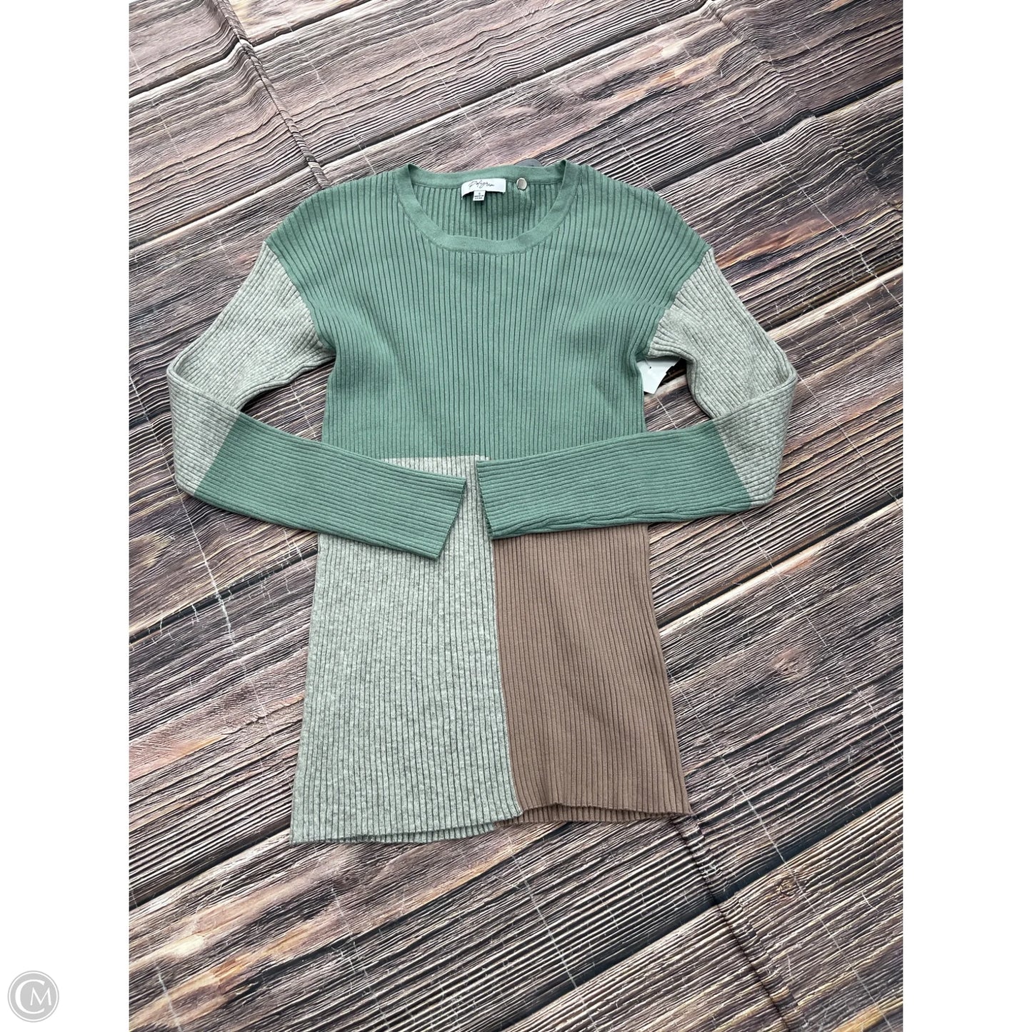 Sweater By Clothes Mentor In Green, Size: S