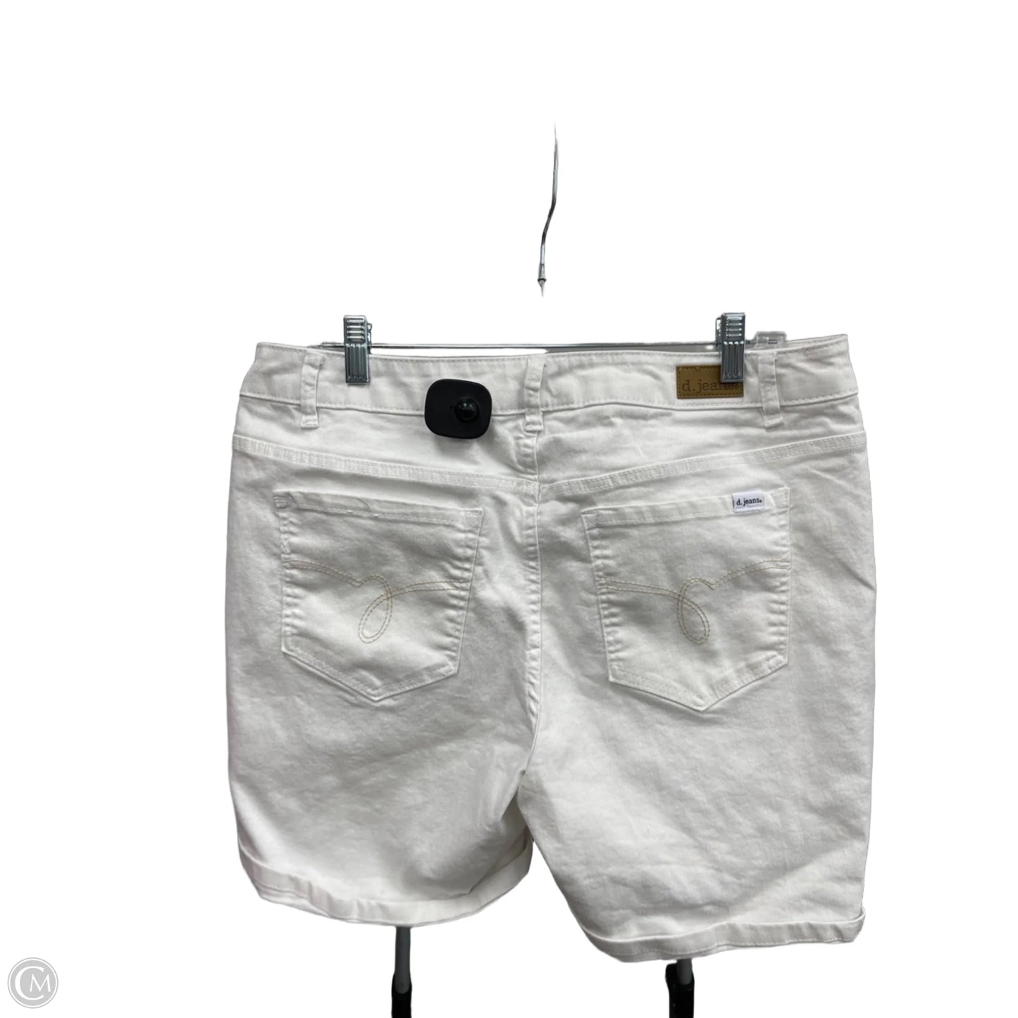 Shorts By D Jeans In White, Size: 16