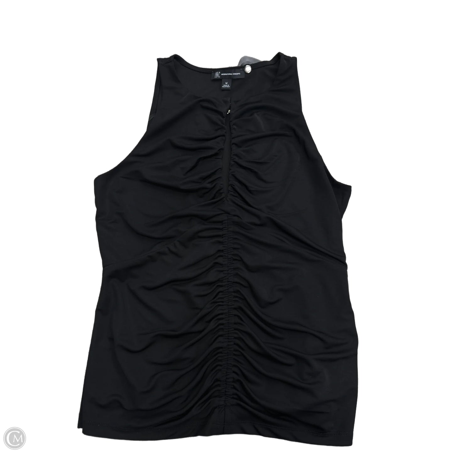 Tank Top By Inc In Black, Size: M