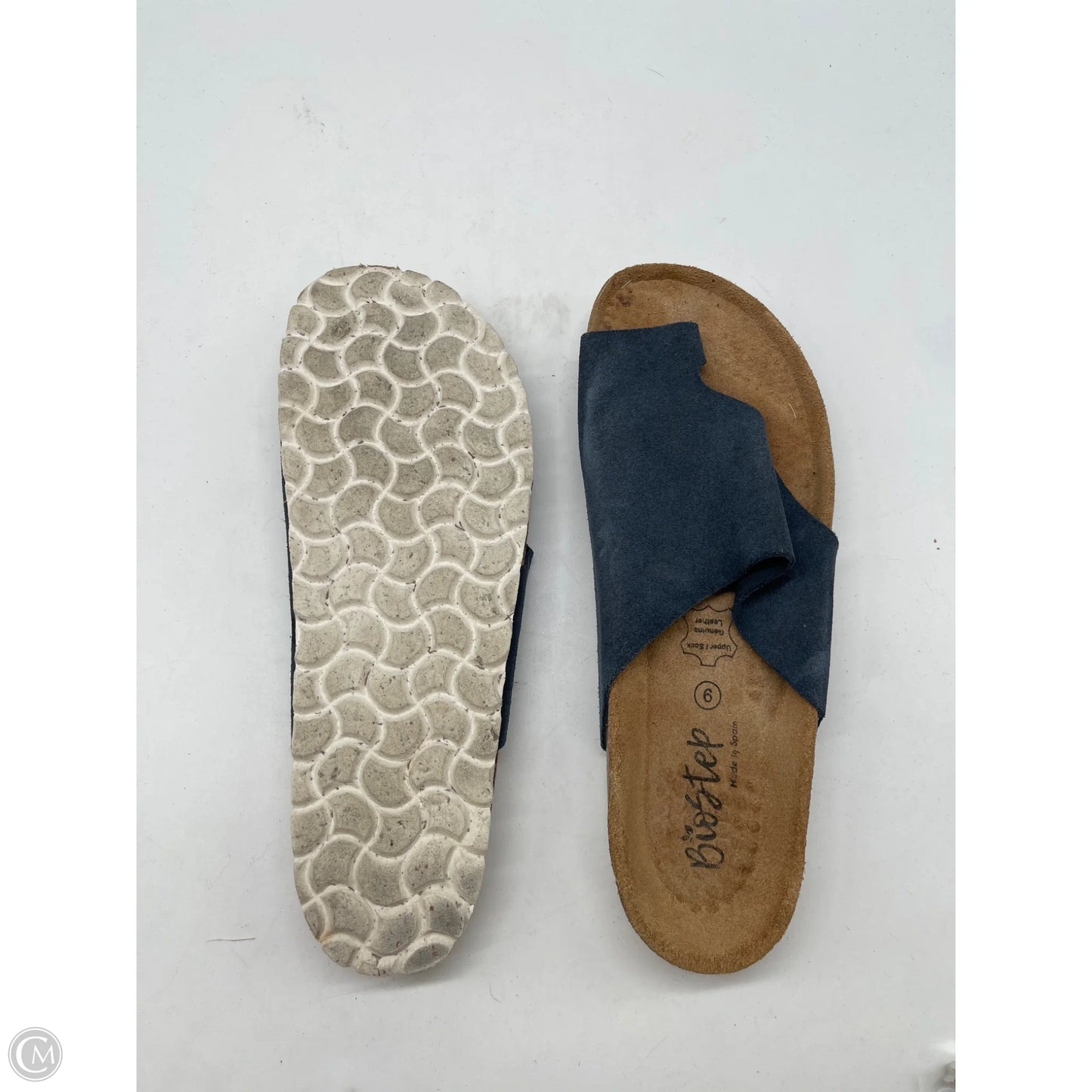 Sandals Flats By Cmc In Blue, Size: 9