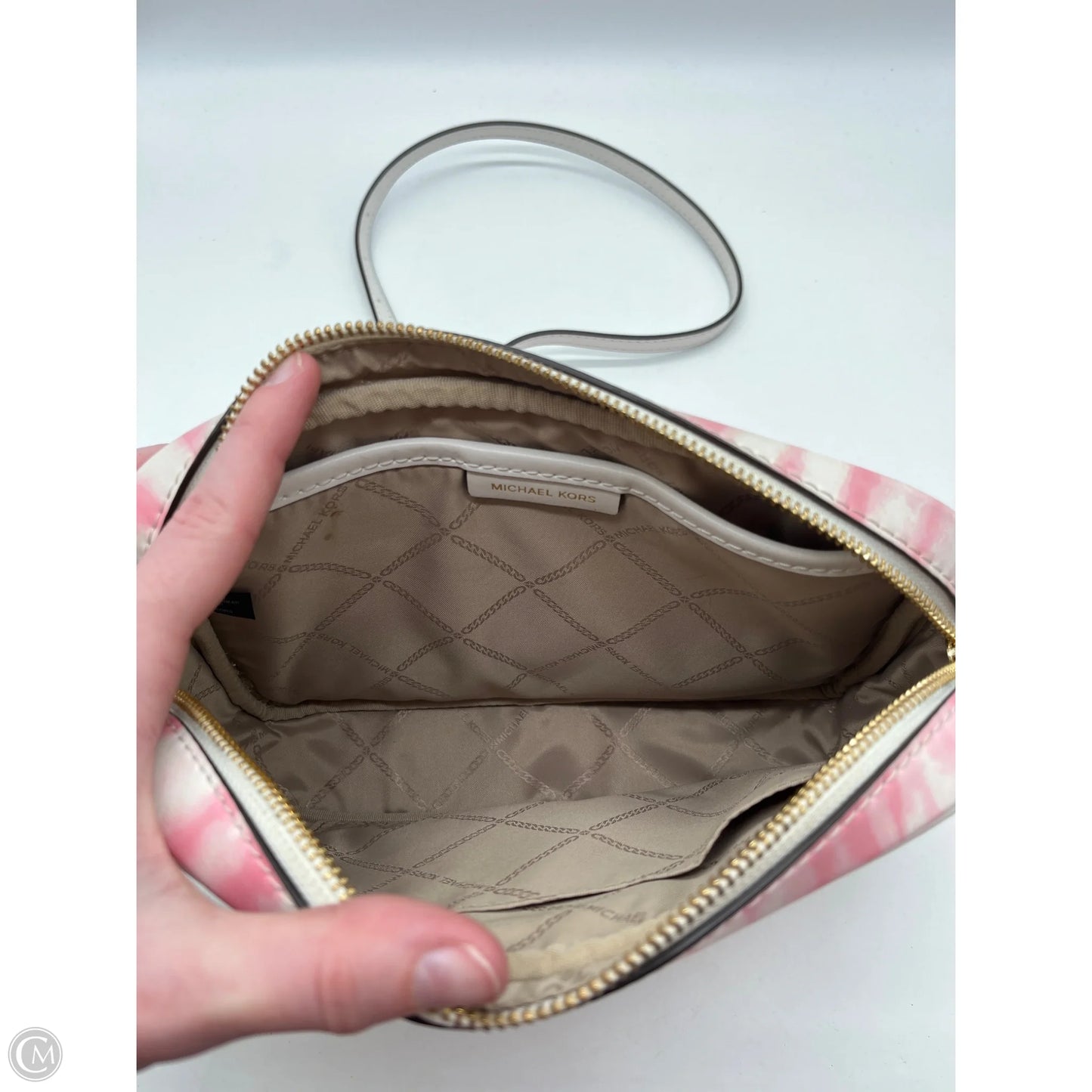 Crossbody Designer By Michael Kors, Size: Small