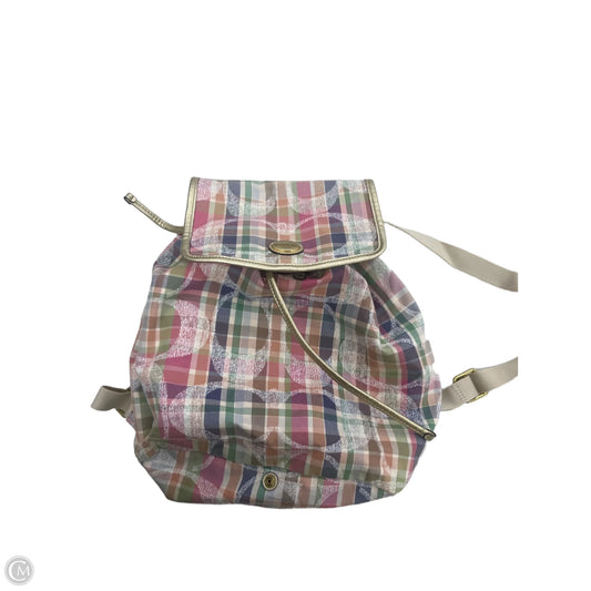 Backpack Designer By Coach, Size: Medium