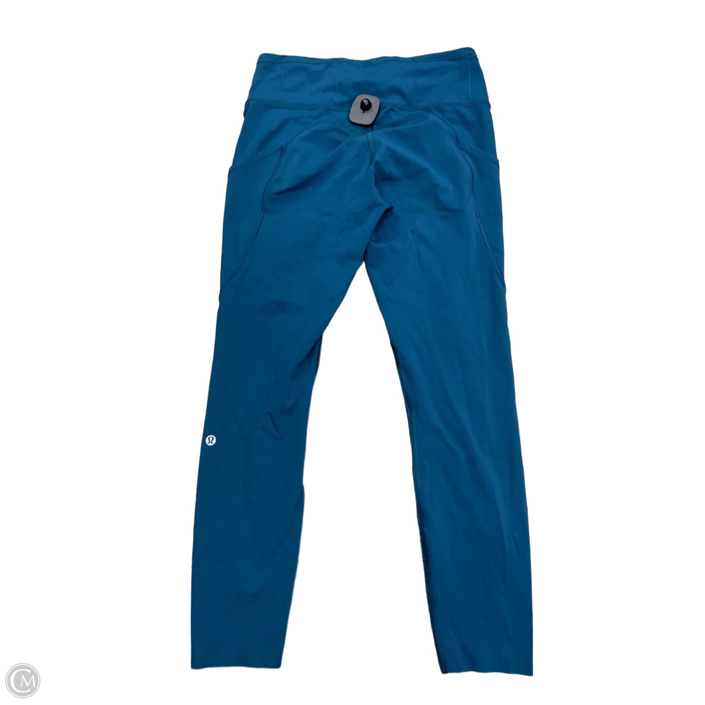 Athletic Leggings By Lululemon In Blue, Size: 8