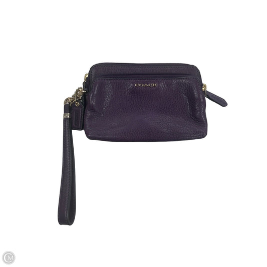 Wristlet Designer By Coach, Size: Small