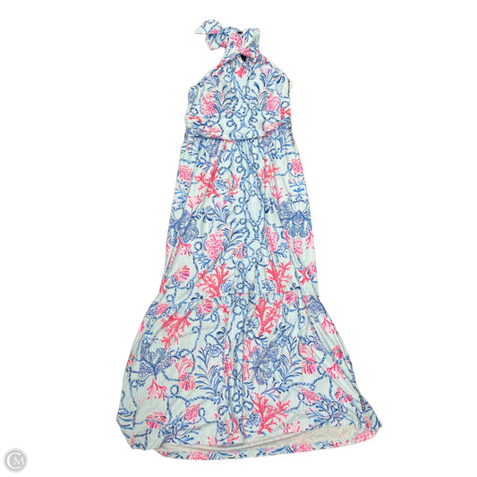 Dress Designer By Lilly Pulitzer In Blue, Size: L
