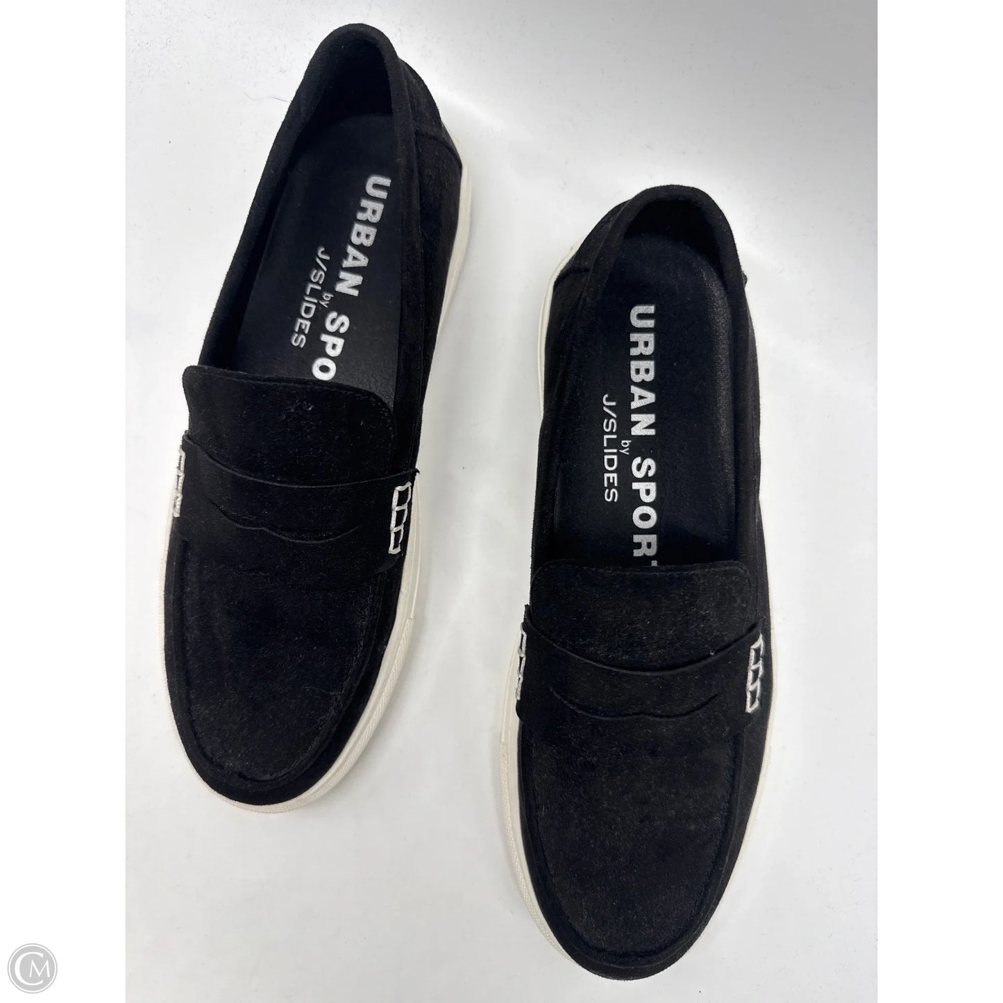 Shoes Sneakers By J Slides In Black, Size: 9