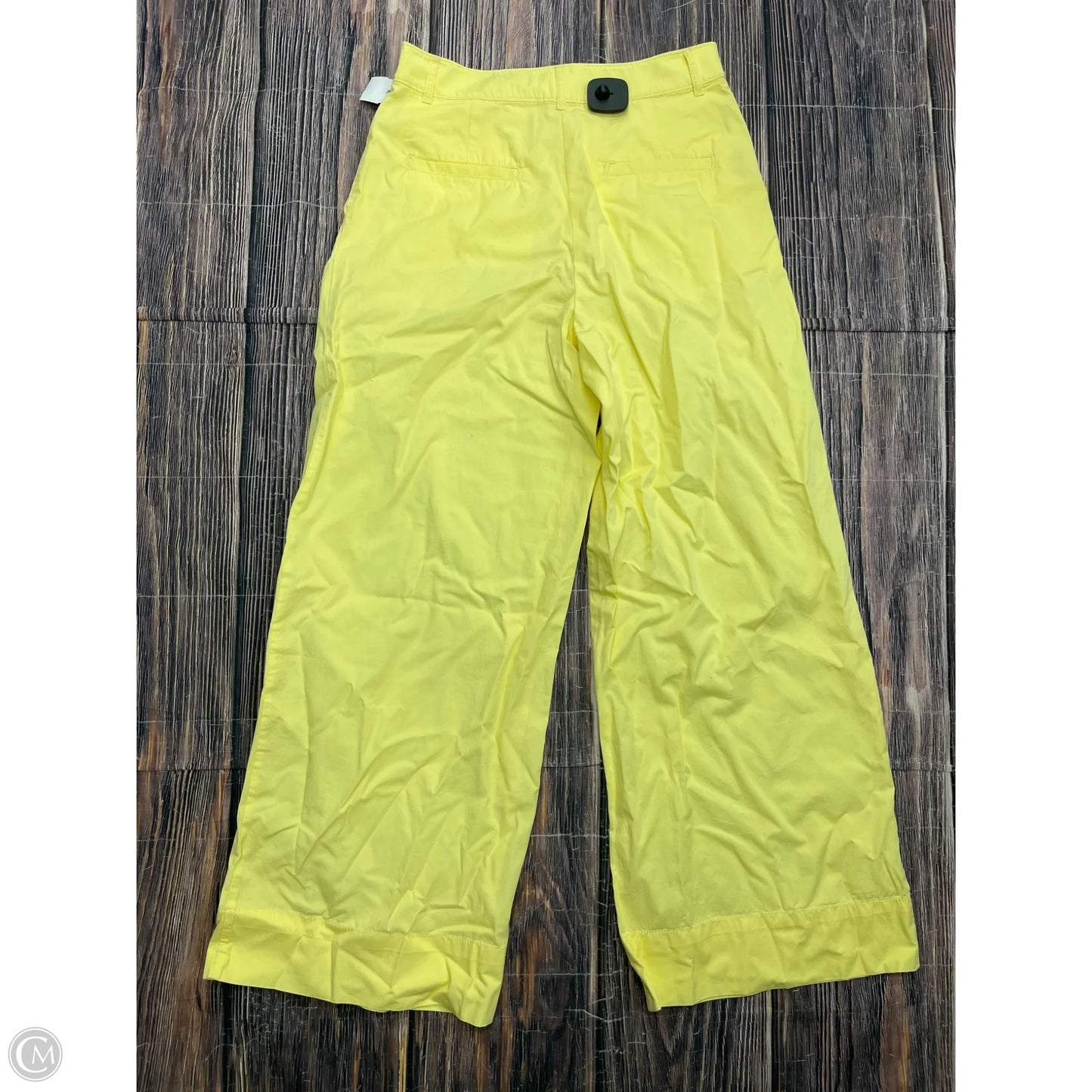 Pants Wide Leg By Loft In Yellow, Size: 2