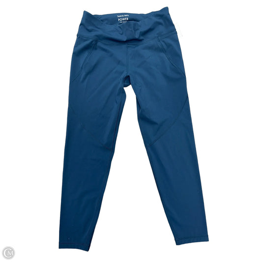 Athletic Leggings By Sweaty Betty In Blue, Size: 8