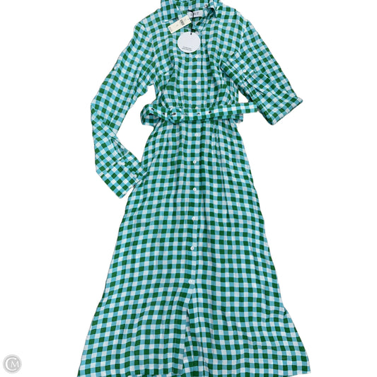 Dress Casual Maxi By Cma In Blue & Green, Size: S
