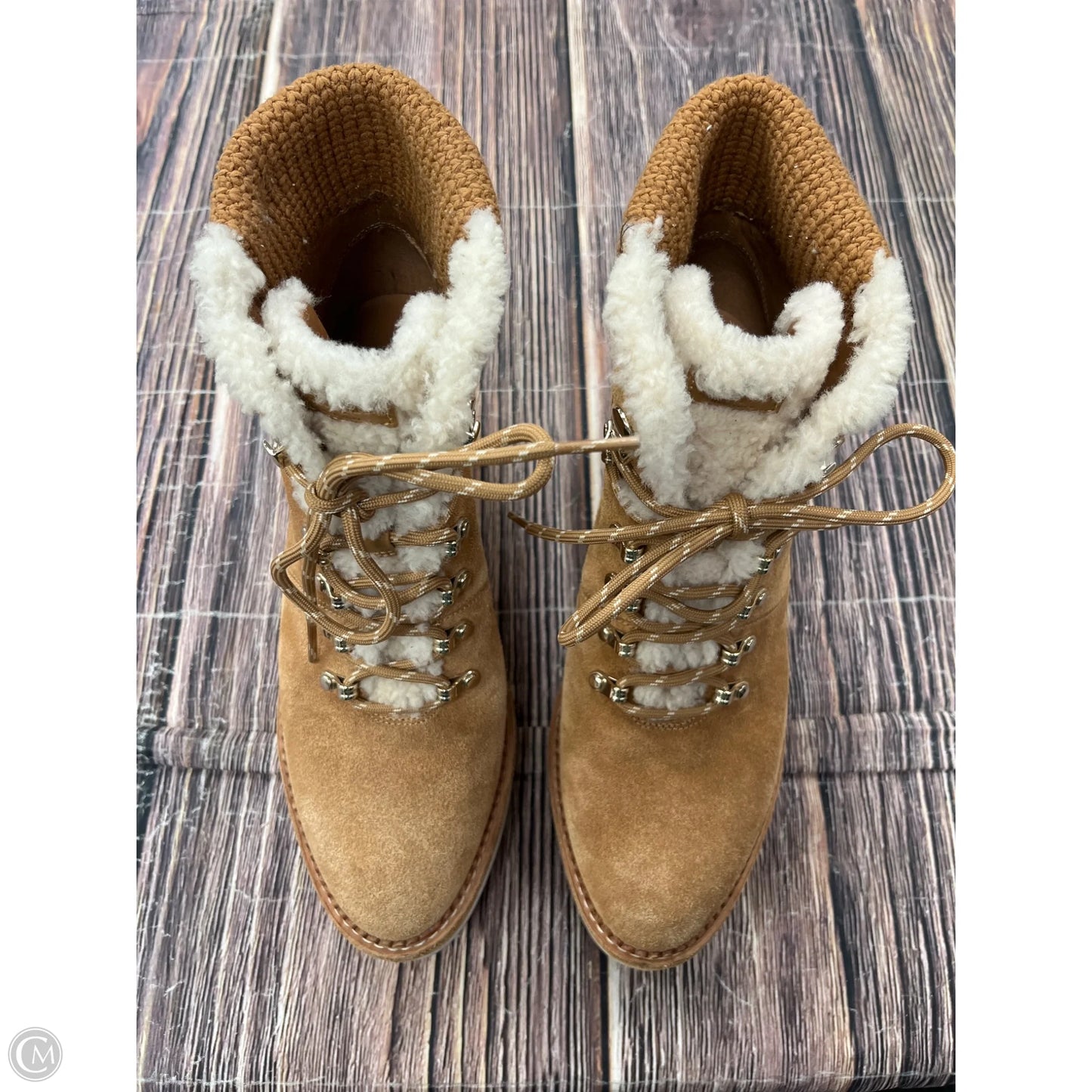 Boots Designer By Kate Spade In Tan, Size: 10