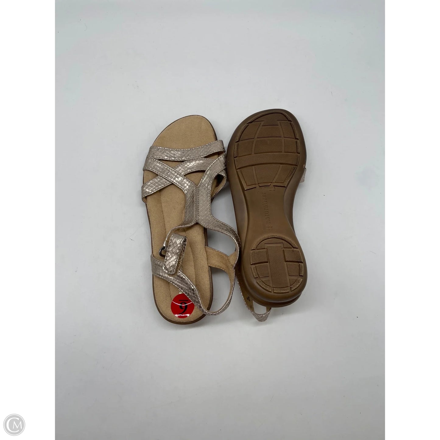 Sandals Flats By Naturalizer In Tan, Size: 6