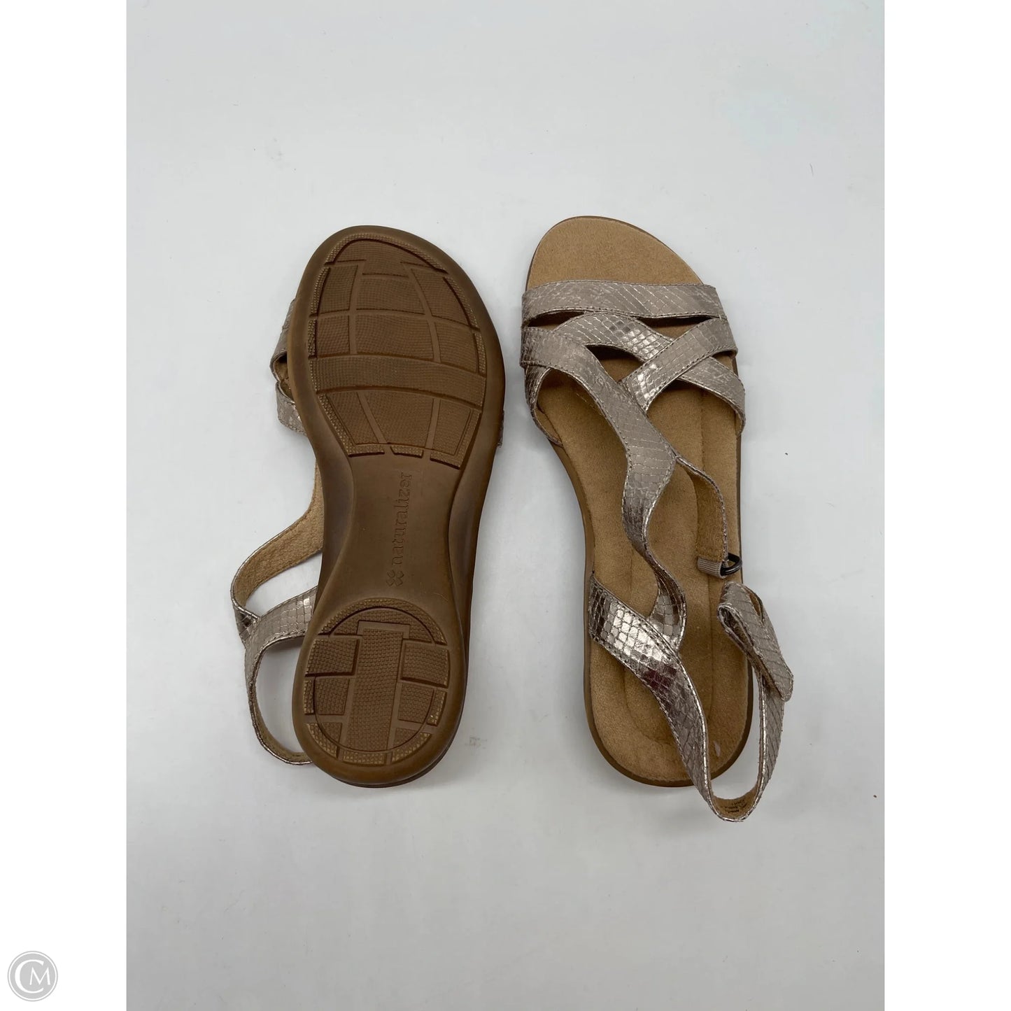 Sandals Flats By Naturalizer In Tan, Size: 6