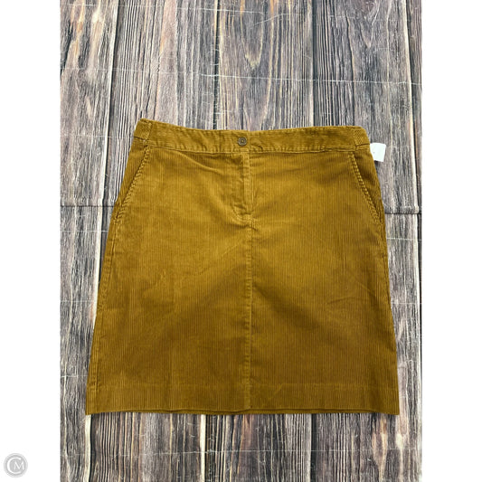 Skirt Mini & Short By Talbots In Brown, Size: 10