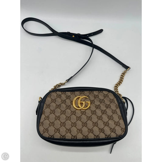 Crossbody Luxury Designer By Gucci, Size: Small