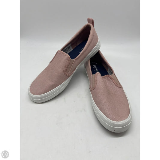 Shoes Sneakers By Sperry In Pink, Size: 9.5