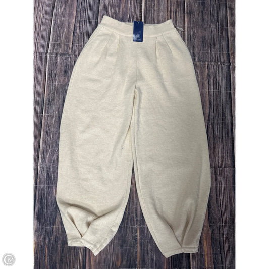 Pants Lounge By Tea N Rose In Cream, Size: M